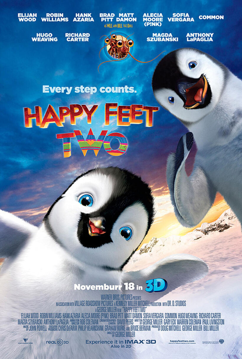 Poster art for "Happy Feet Two."