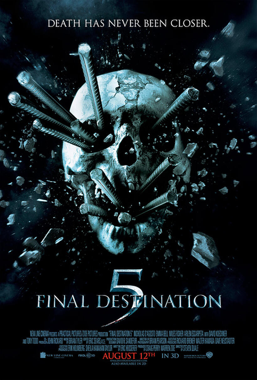 Poster art for "Final Destination 5."