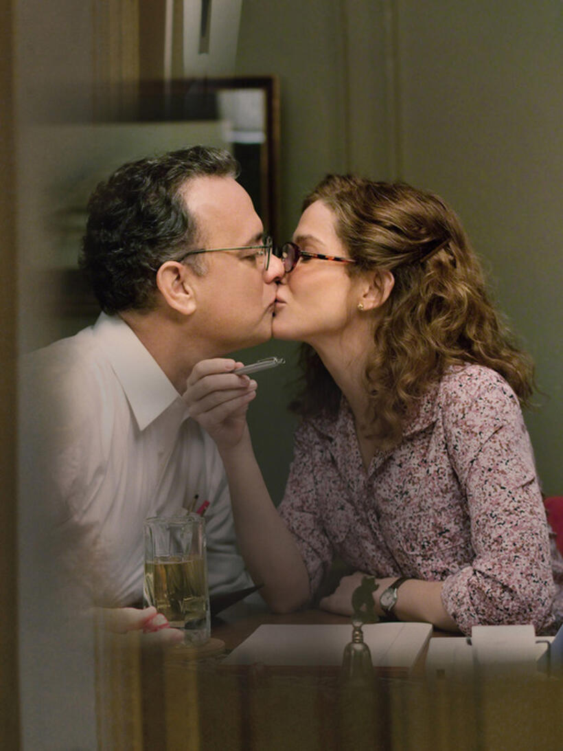 Tom Hanks as Thomas Schell and Sandra Bullock as Linda Schell in "Extremely Loud & incredibly Close."