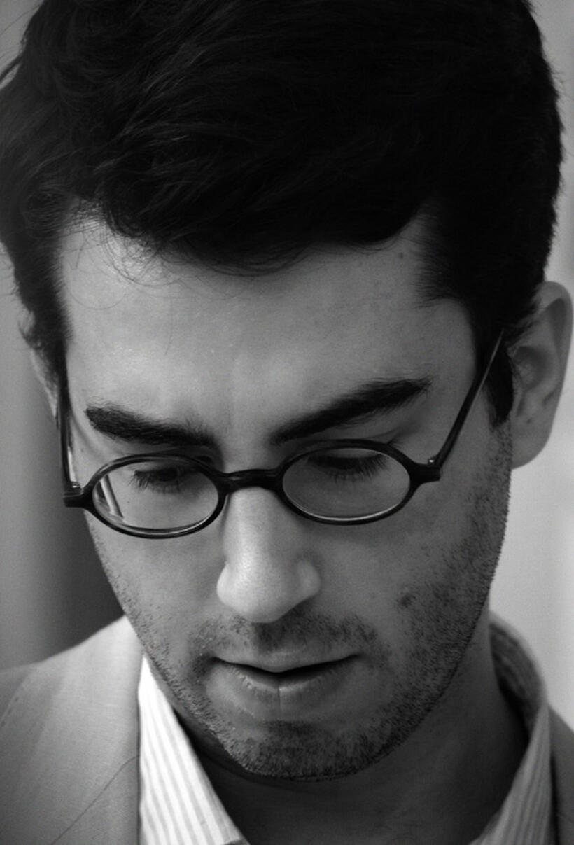 Author Jonathan Safran Foer on the set of "Extremely Loud & incredibly Close."