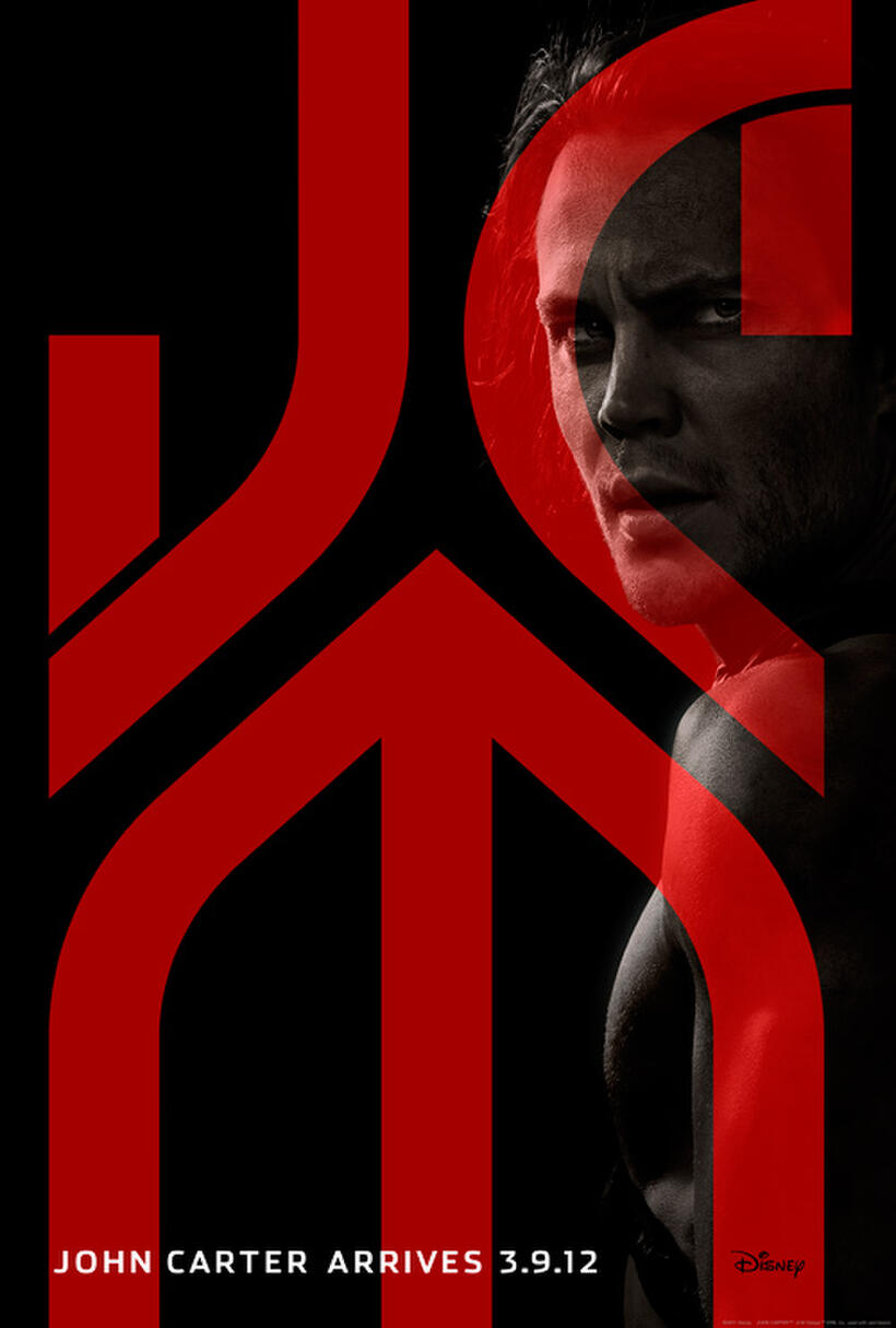 Poster art for "John Carter."