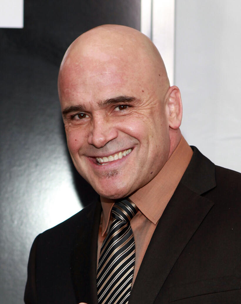 Bas Rutten at the New York premiere of "Here Comes the Boom."