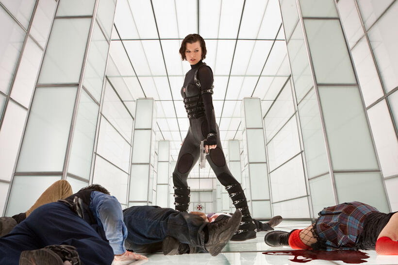 Milla Jovovich as Alice in "Resident Evil: Retribution."