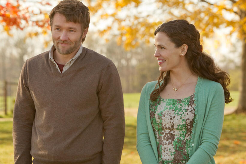 Joel Edgerton and Jennifer Garner in "The Odd Life of Timothy Green."