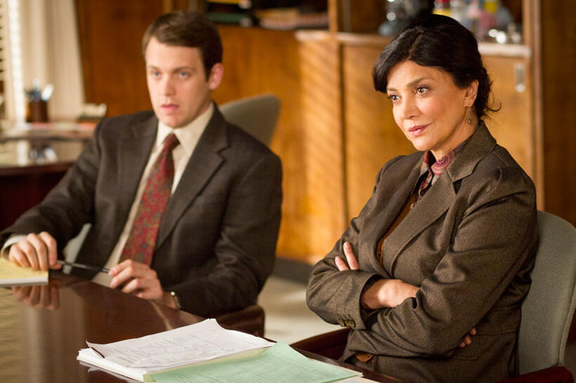Michael Arden and Shohreh Aghdashloo in "The Odd Life of Timothy Green."