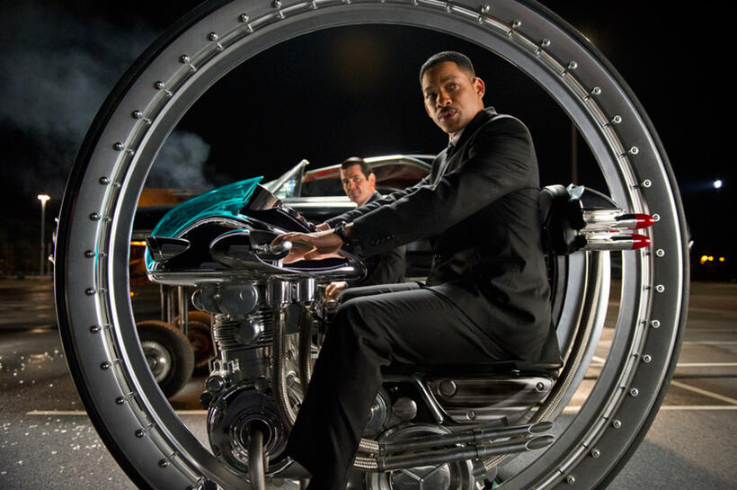 Josh Brolin and Will Smith in "Men in Black III."