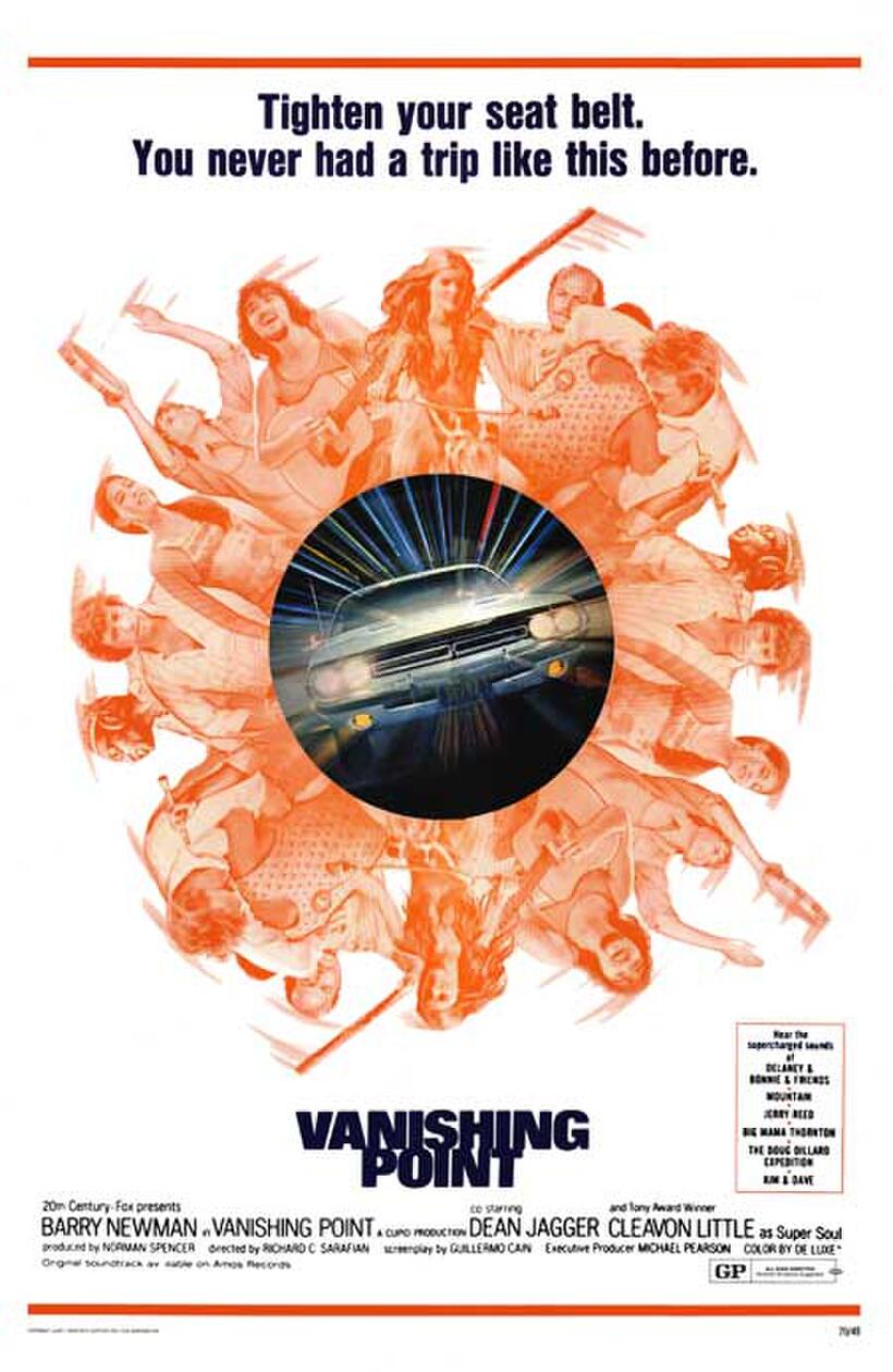 Poster art for "Vanishing Point."