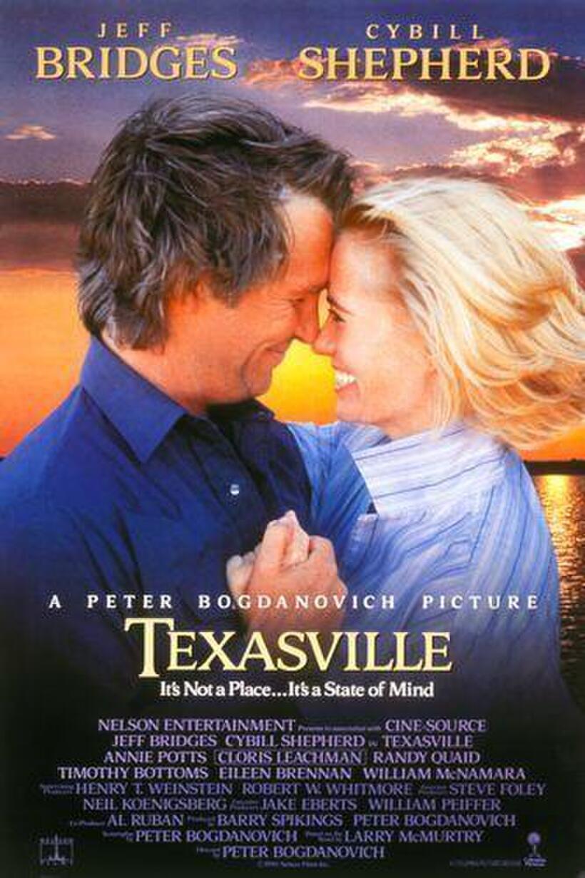 Poster art for "Texasville."