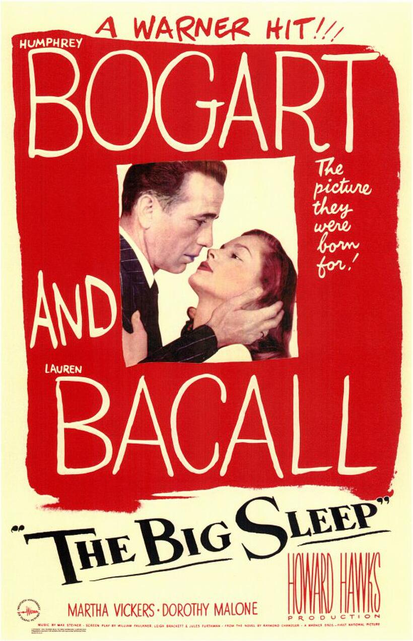 Poster art for "The Big Sleep."