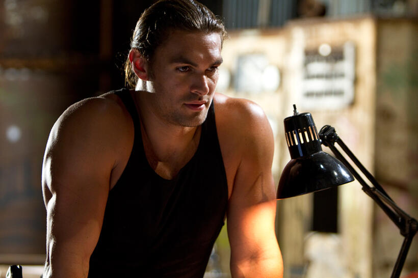 Jason Momoa as Keegan in "Bullet To The Head."