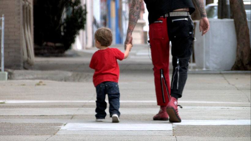 Lars Frederiksen as Rancid and son in "The Other F Word."
