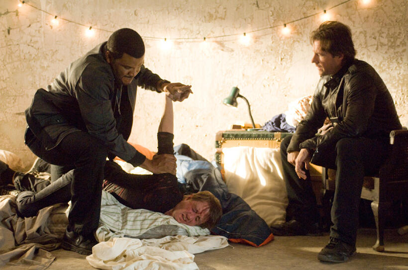 Tyler Perry and Edward Burns in "Alex Cross."