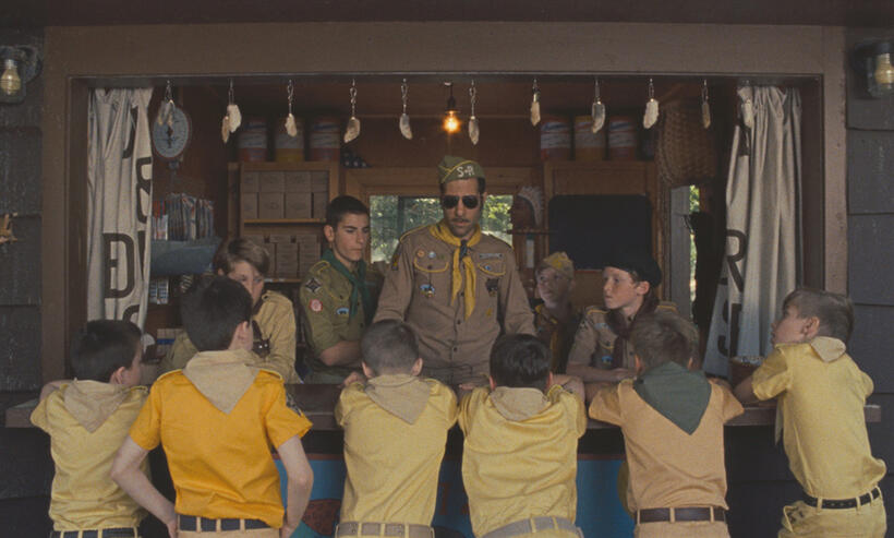 Jason Schwartzman as Cousin Ben in "Moonrise Kingdom."