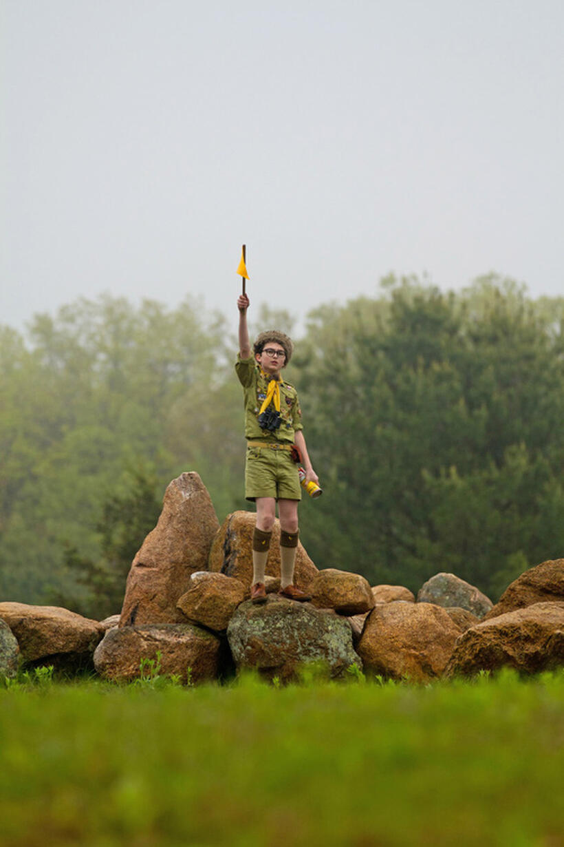 Jared Gilman as Sam in "Moonrise Kingdom."