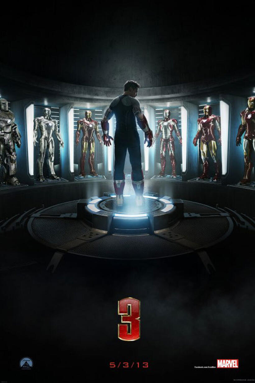 Poster art for "Iron Man 3."