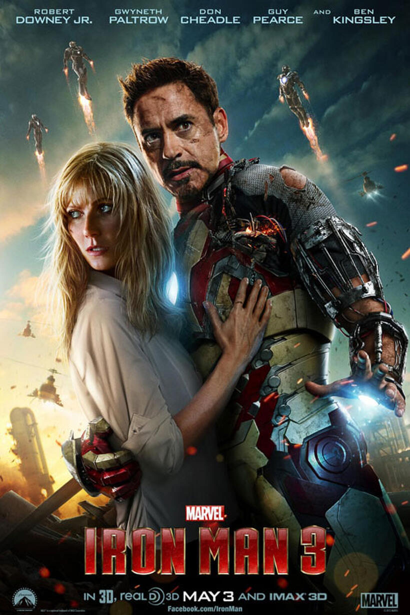Poster art for "Iron Man 3."