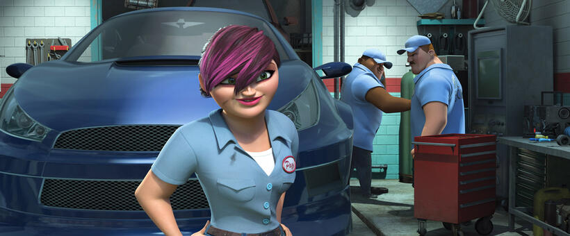 A scene from "Turbo."