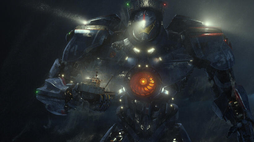 A scene from "Pacific Rim."