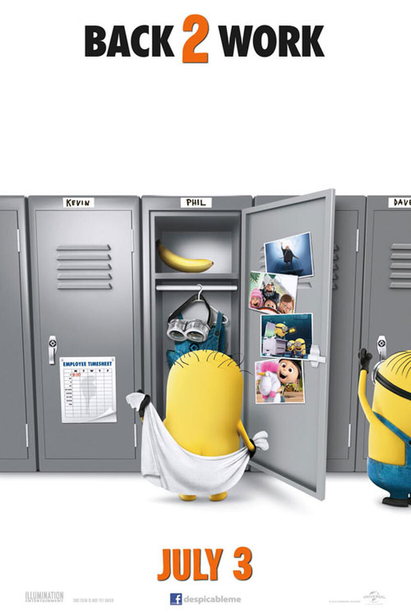 Poster art for "Despicable Me 2."