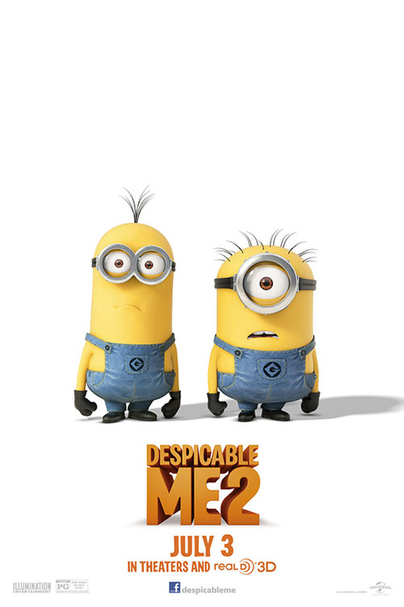 Poster art for "Despicable Me 2."