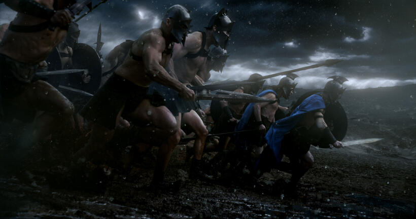 A scene from "300: Rise of an Empire."