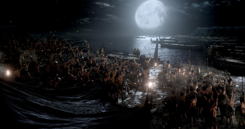 A scene from "300: Rise of an Empire."