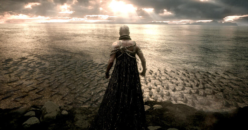 Rodrigo Santoro as Xerxes in "300: Rise of an Empire."