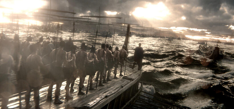 A scene from "300: Rise of an Empire."