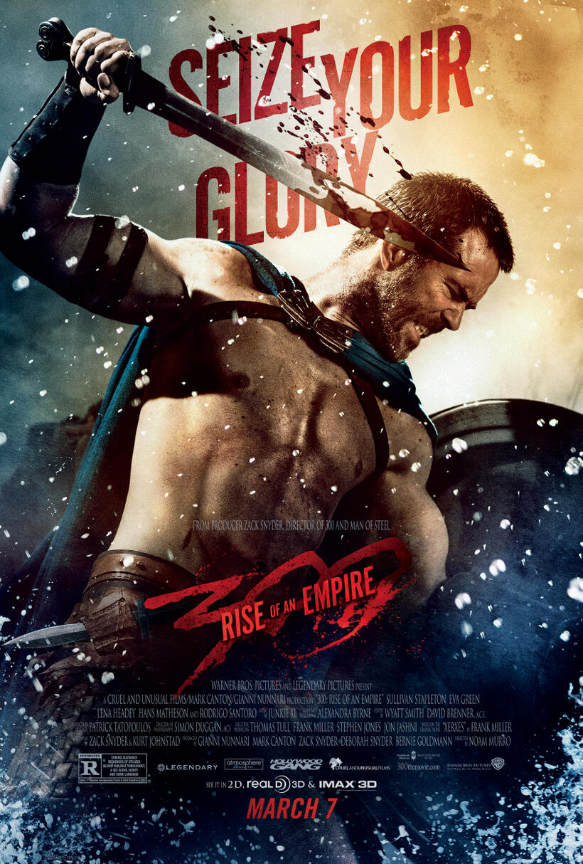 Poster art for "300: Rise of an Empire."