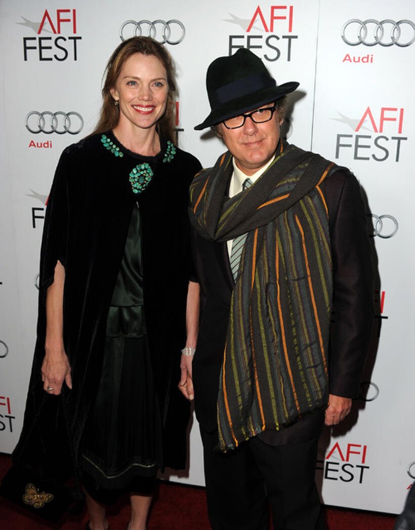 James Spader and Guest at the California premiere of "Lincoln."