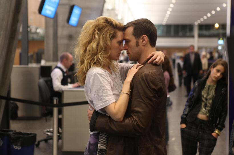 Evelyne Brochu as Rose and Kevin Parent as Antoin in "Cafe de Flore."