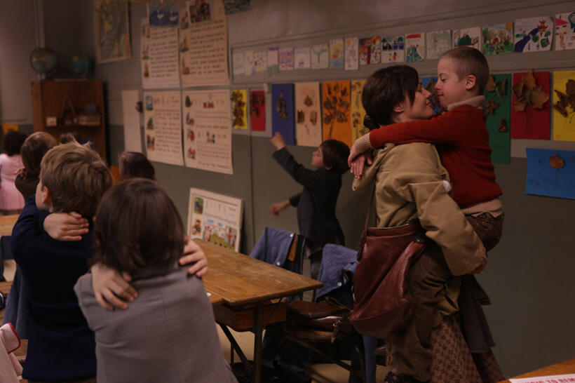 Vanessa Paradis as Jacqueline and Marin Gerrier as Laurent in "Cafe de Flore."