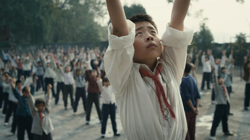 Wenqing Liu as Wang Han in "11 Flowers."