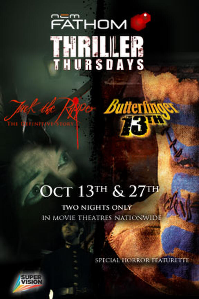 Poster art for "Jack the Ripper and Butterfinger the 13th."