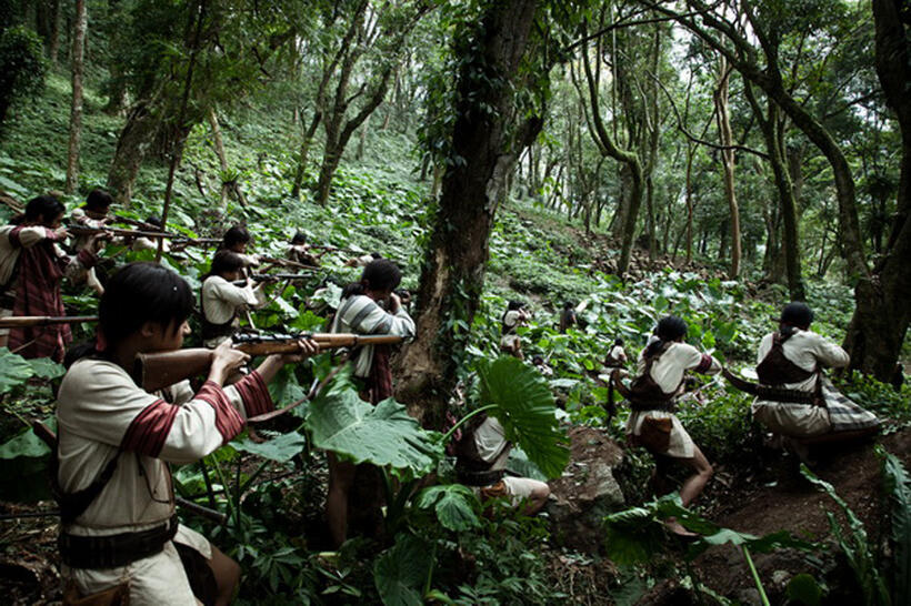 A scene from "Warriors of the Rainbow: Seediq Bale."
