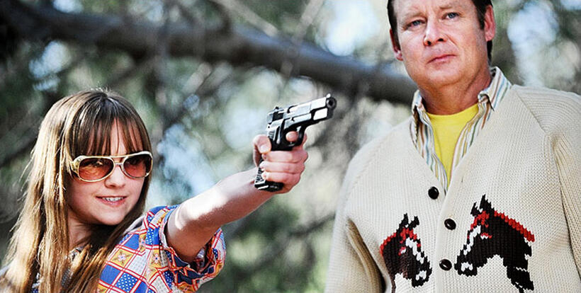 Tara Lynne Barr and Joel Murray in "God Bless America."