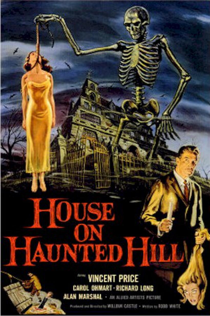 Poster art for "House on Haunted Hill."