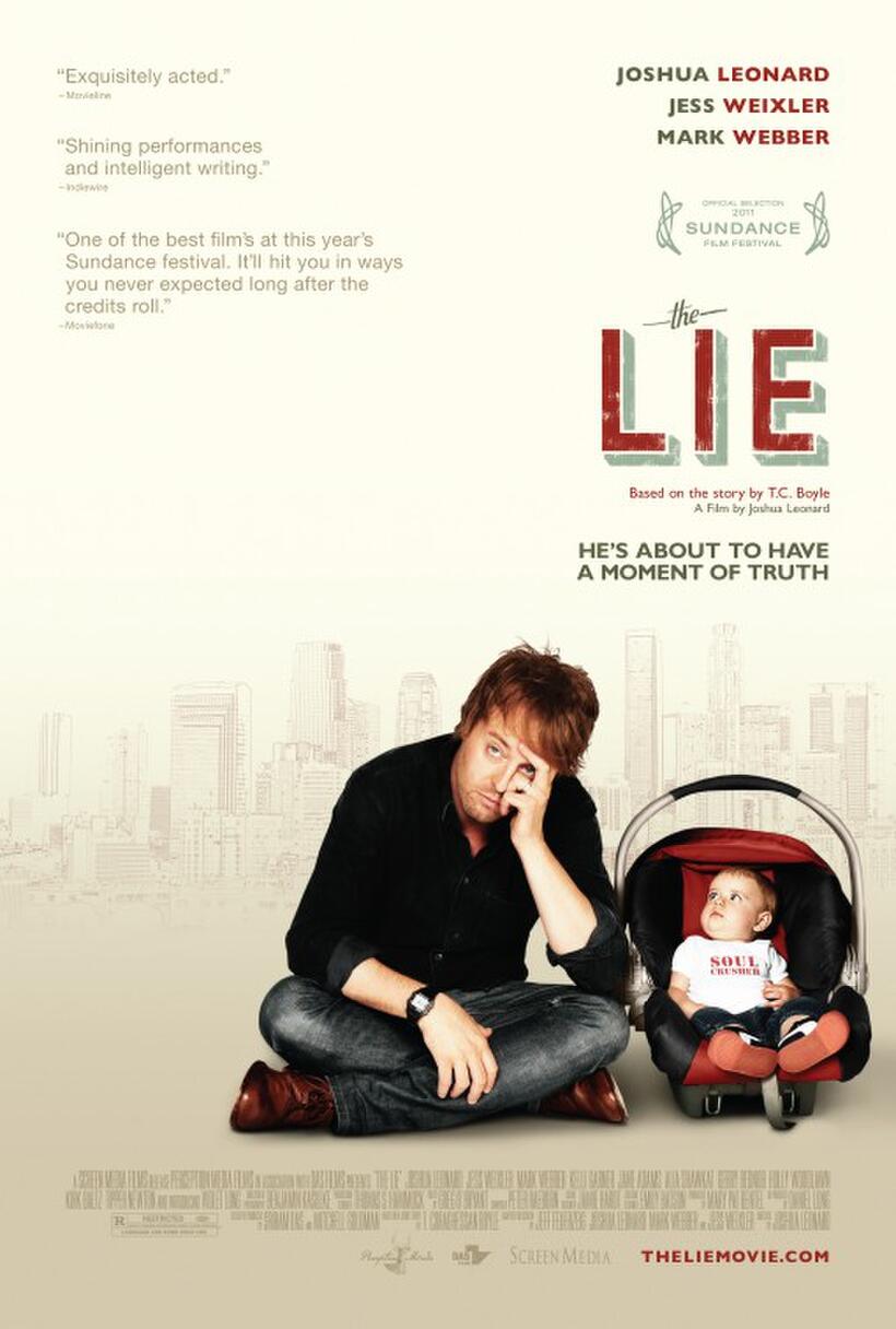 Poster art for "The Lie."