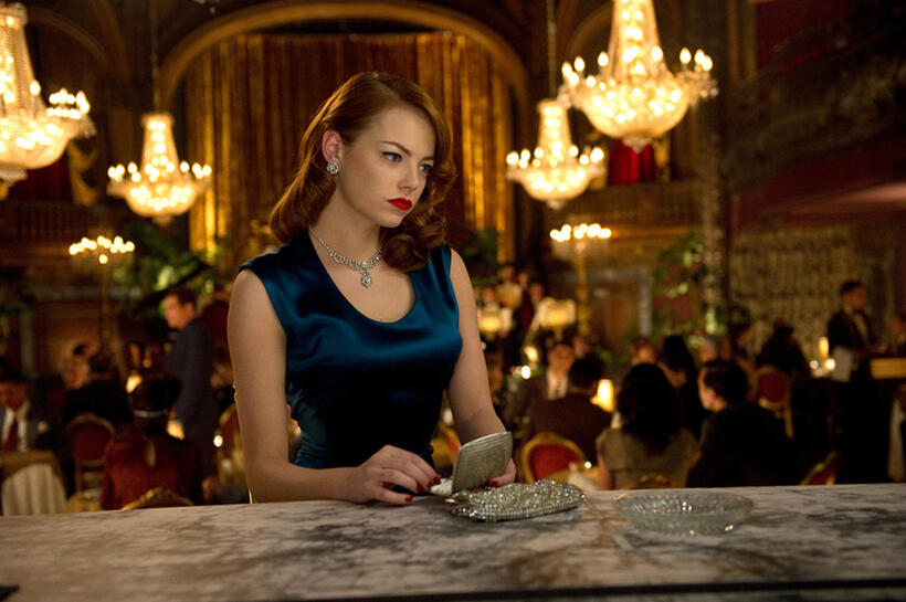 Emma Stone as Grace Faraday in "Gangster Squad."