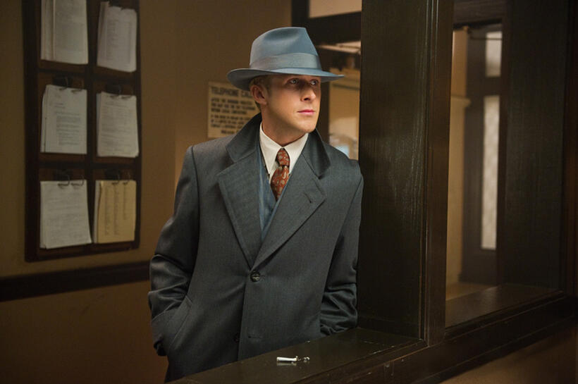 Ryan Gosling as Sgt. Jerry Wooters in "Gangster Squad."