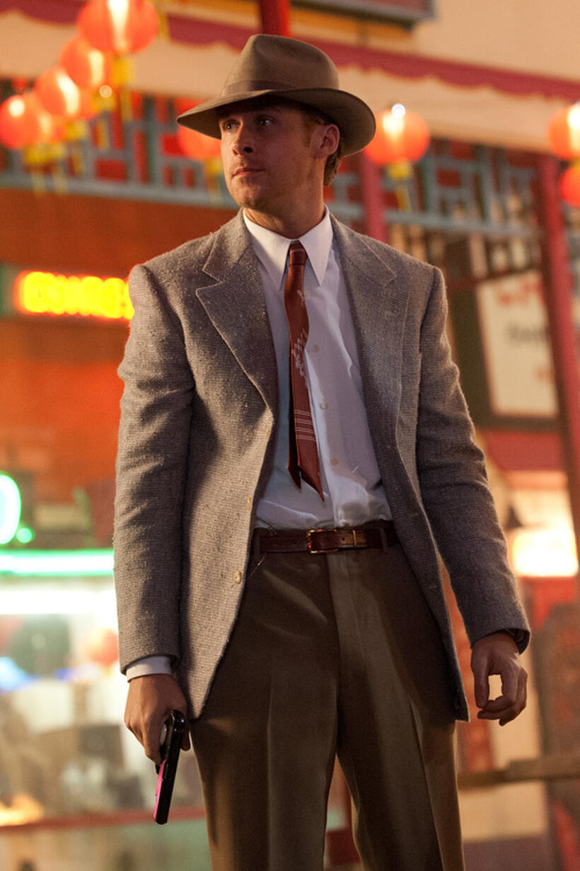 Ryan Gosling as Sgt. Jerry Wooters in "Gangster Squad."