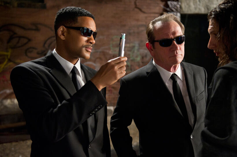 Will Smith and Tommy Lee Jones in "Men in Black III."