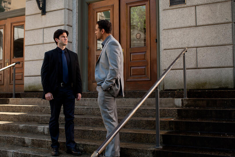 Wes Bentley and Daniel Sunjata in "Gone."