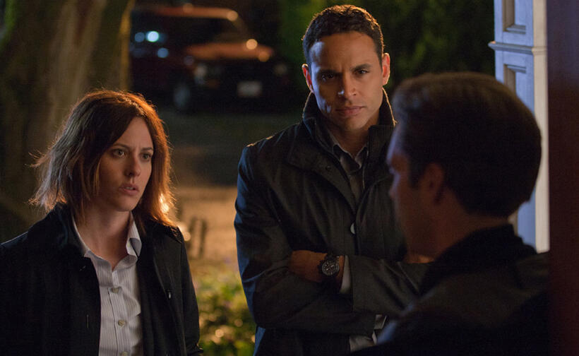 Katherine Moenning, Daniel Sunjata and Sebastian Stan in "Gone."