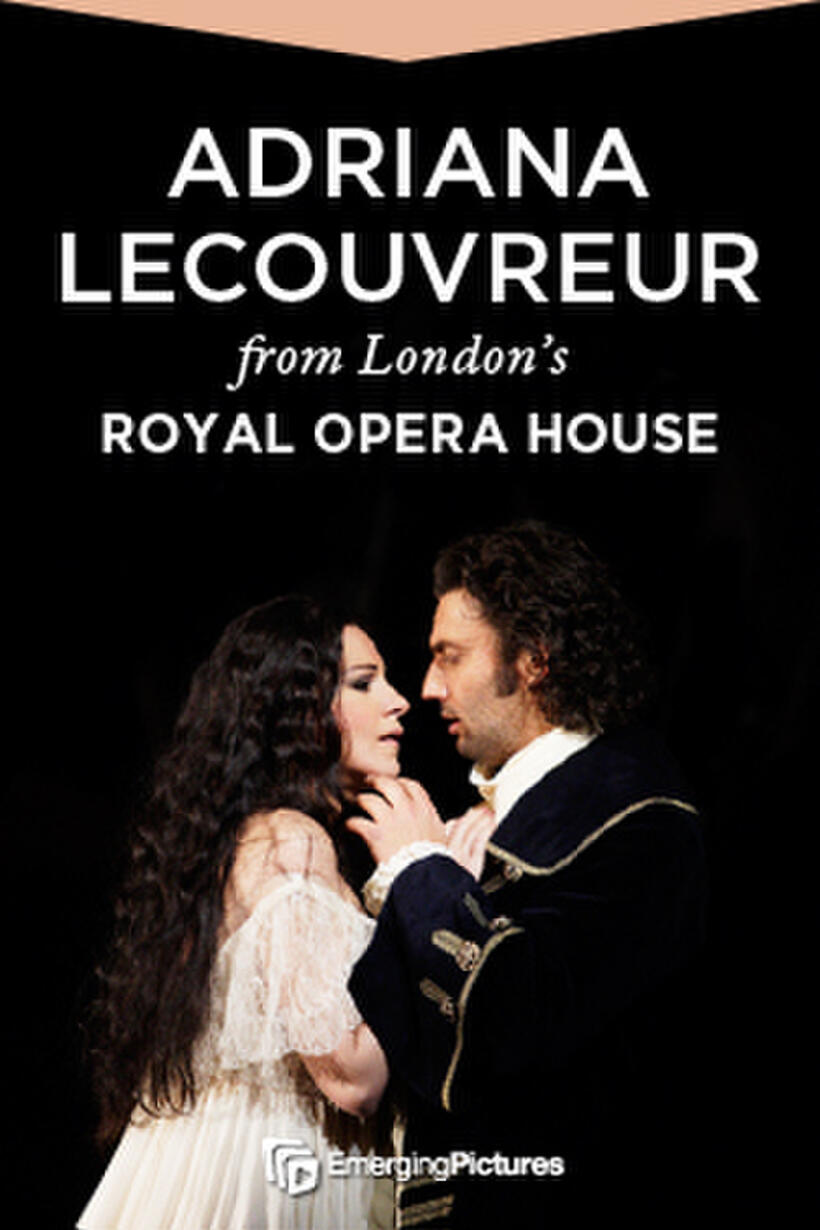 Poster art for "Adriana Lecouvreur: Royal Opera House."