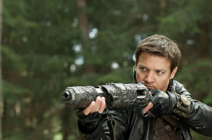 Jeremy Renner in "Hansel and Gretel: Witch Hunters."