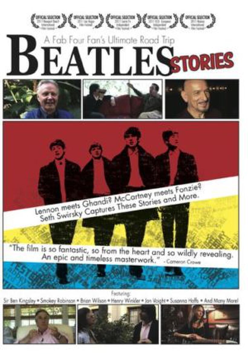 Poster art for "Beatles Stories."