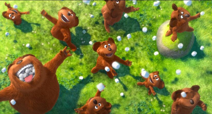 A scene from "Dr. Seuss' The Lorax."