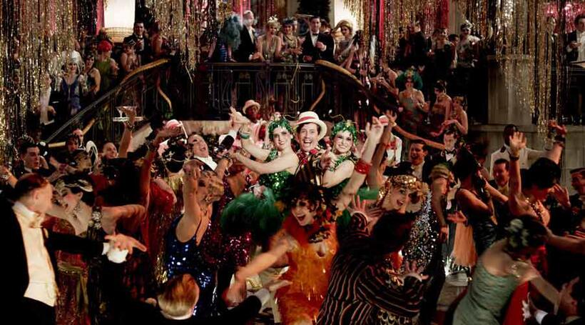 A scene from "The Great Gatsby."
