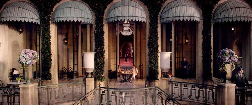 A scene from "The Great Gatsby."